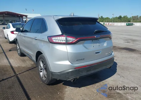 2015 Ford Edge Titanium from USA, damaged, VIN 2FMTK3K93FBB16705